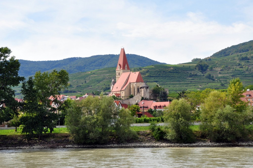We took a day cruise along the Danube, from Melk to Krems